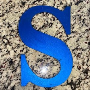 Letter S Decor